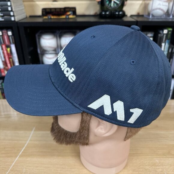 Taylormade Hat TP5 M1 Hock And Loop Adjustable Blue - Picture 2 of 6